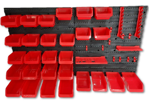 Painel Porta Ferramentas 43 Peças Organizador Oficina Casa 0