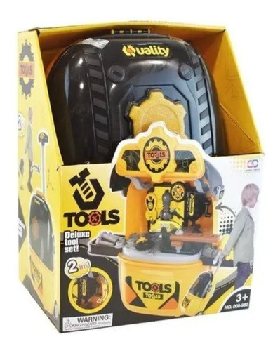 Valija Carrito Set De Herramientas Tools 2 En 1 Ck Sryj 0