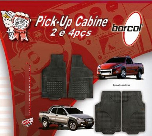 Juego De Alfombras Borcol Ford Ranger (2 Piezas) 0