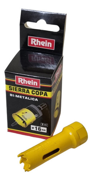 Sierra Copa Bimetalica 16mm Rhein Para Metal Y Madera 0