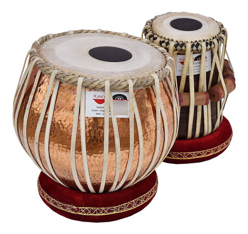 Parche Original De Tabla Tambor Hindu  De India Tablas Indu 0