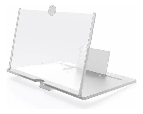Pantalla Lupa Amplificadora Zoom Celular Aumento Blanco 0