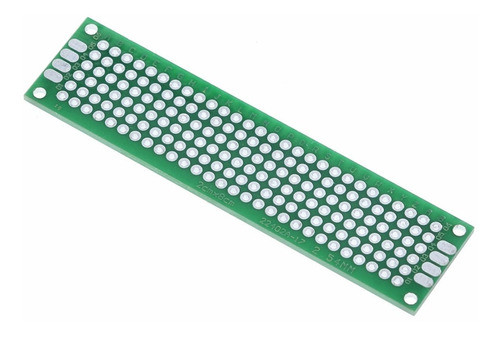 Placa Plaqueta Experimental Universal Doble Faz 2x8cm Emaker 0