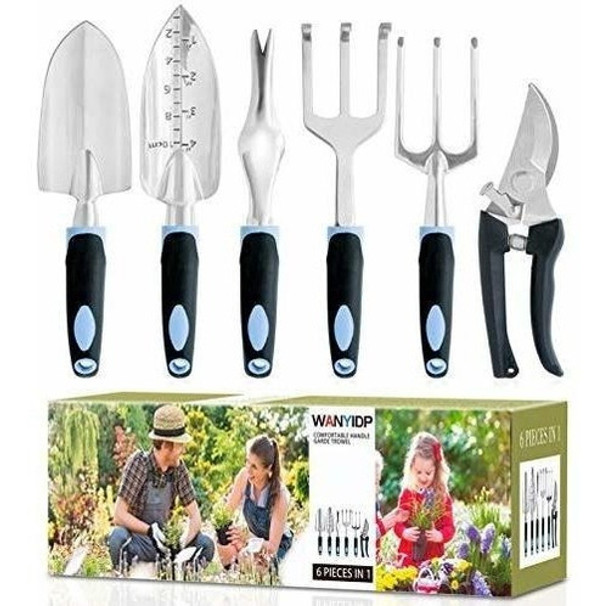 Wanyi Juego De Herramientas De Jardín, Kit De Jardinería Lig 0