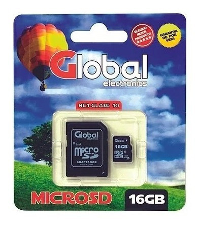 Tarjeta De Memoria Microsd 16gb + Adaptador 0