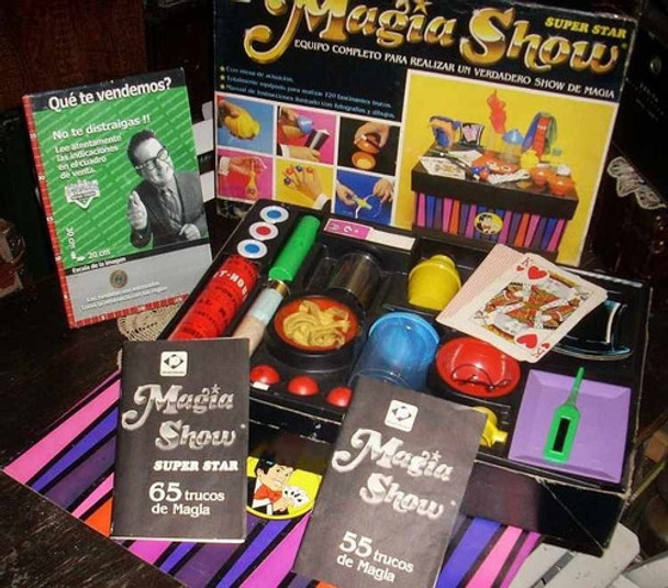 Antiguo Juego De Magia Show Muy Grande E Impecable (4143) 0