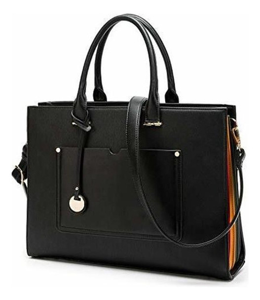 Bolso Para Portatil Para Mujer, Piel Sintetica, Multibolsi 0