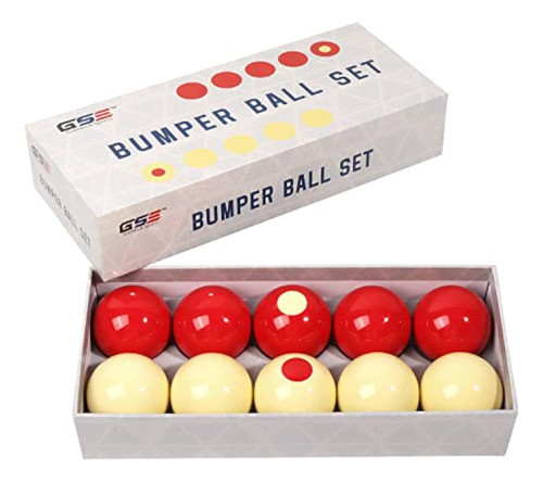 Gse - Juego De 10 Bolas De Billar De Tamaño 0