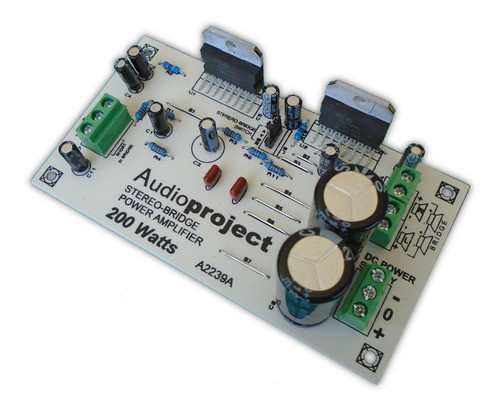Modulo Estereo 100+100 Watts C/doble Tda7293 - Audioproject 0
