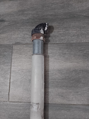 Kit Completo Caño De Bajada Pilar Aislado 0