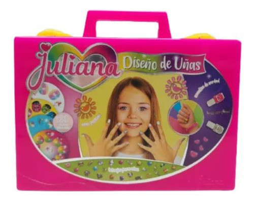 Valija Juliana Diseño De Uñas Grande Con Accesorios 0
