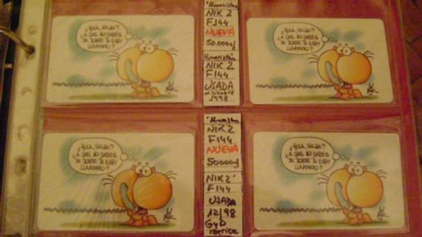 Tarjeta Telef Coleccion Telefonica Argentina F144 Humoristas 0