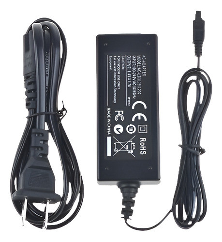Batería De Ac/dc Adaptador De Cargador Para Videocámara De S 0