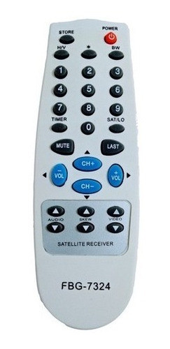 Controle Remoto Para Receptor Visiontec Vt700 Vt1000 Vt2000 0