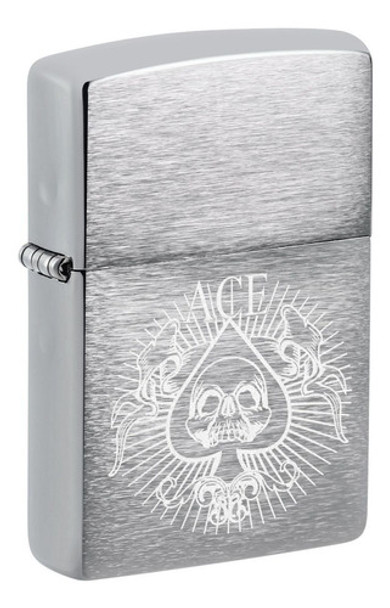 Encendedor Zippo Spade Skull 48500 Original Aventureros 0
