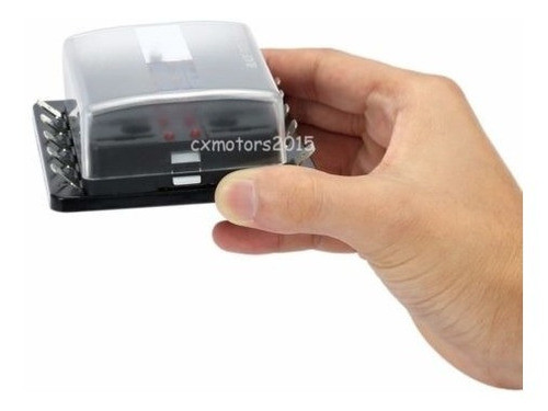 Forma 10 Caja De Cuchilla Portafusible Barra Con Led Falla A 0