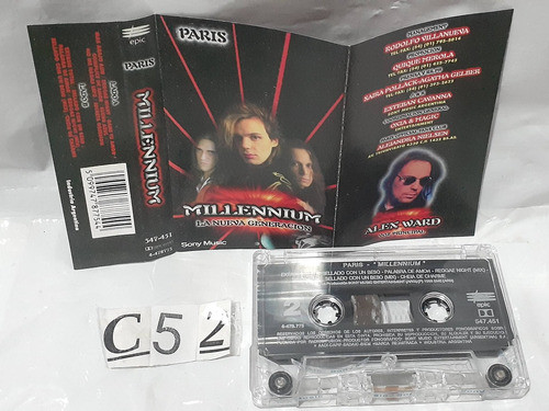Millennium La Nueva Generacion Paris Cassette 0