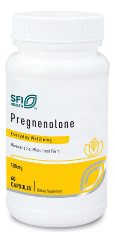 Suplemento Klaire Labs Pregnenolona 100mg Para Memória E Ene 0