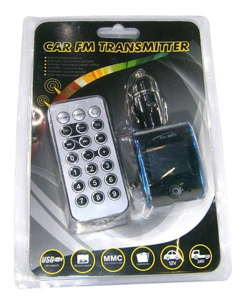 Transmisor  Fm Para Auto Mp3/sd/usb 0 Transmisor  Fm Para Auto Mp3/sd/usb 0