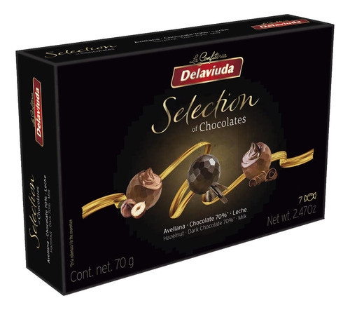 Bombones Delaviuda Selection 70grs 0