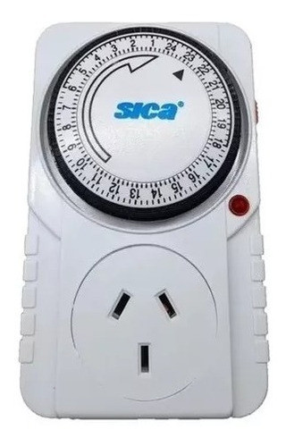 Timer Interruptor Analógico Enchufable Sica 0