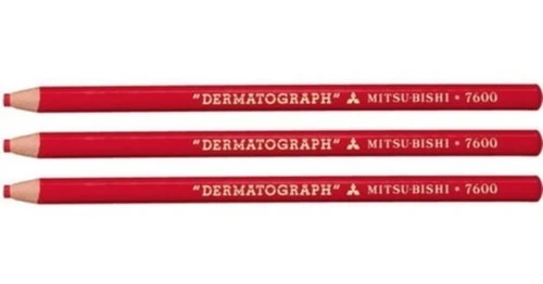 Lápiz Cera Dermatográfico Marcatodo | Uniball | Rojo 0