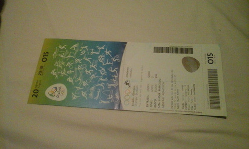 Ingresso Olimpíadas Rio 2016 (atletismo) 0