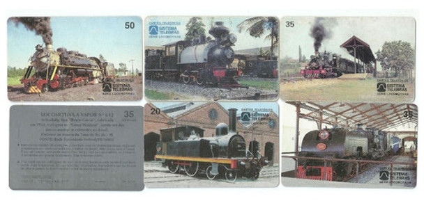 Cartão Telefônico - Telebrás Série Locomotivas - Bt3 0