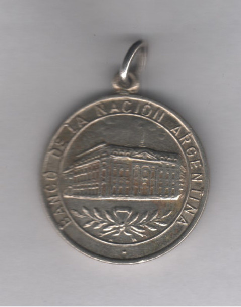 Medalla - Banco Nacion - 75 Años De Su Fundacion - Año 1966 0 Medalla - Banco Nacion - 75 Años De Su Fundacion - Año 1966 0