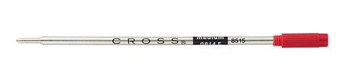 Recarga De Tinta Média Vermelha Cross 8515 Para Caneta Esfer 0