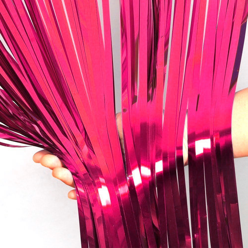 Cortina Fucsia 240x90cm 0