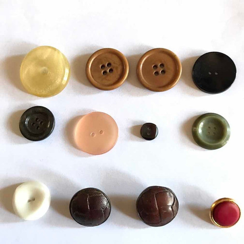 Botones Surtidos X 12 Unidades 0