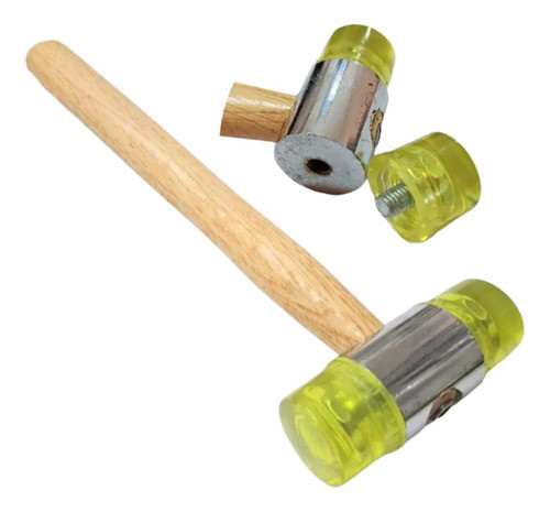Martillo Plástico Chico Doble Calidad 27cm Matezz 0