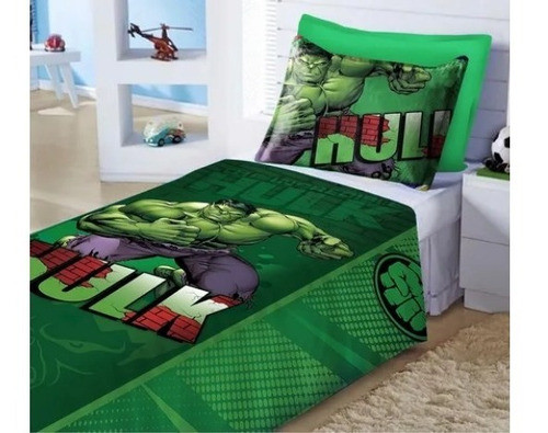 Cubre Cama + Funda  Hulk 0