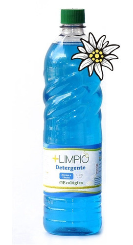 Detergente Ecológico 100% Biodegradable +limpio 900 Cc. 0