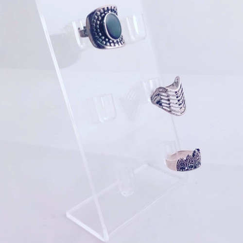 Exhibidor De Anillos Placax6 Anillos 0