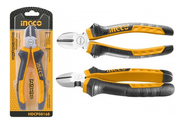 Alicate Corte Diagonal 6 Pulgadas 160mm Ingco Hdcp08168 0