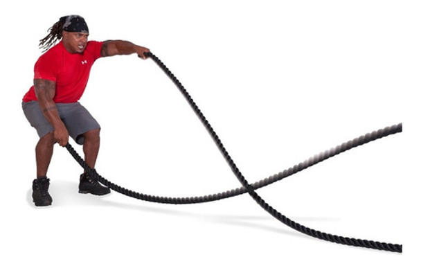 Cuerda Soga Crossfit 9mx50mm Entrenamiento Funcional Pro 0