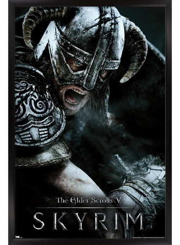 Trends International Elder Scrolls Skyrim Aerial Mounted Pos 0