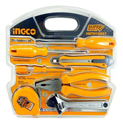 Set X7 Herramientas Super Select Multi Uso Ingco Hkth10807 0