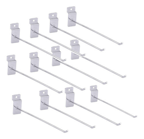 Gancho Para Estanteria De Tablero Panel 25cm X 12 Ganchos 0