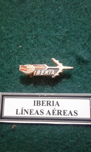 Antiguo Pequeño Pin De Iberia. (211) 0