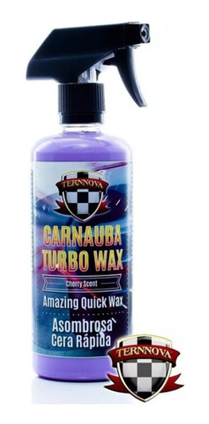 Carnauba Turbo Wax Ternnova 1l Cera Liquida Rápida 0
