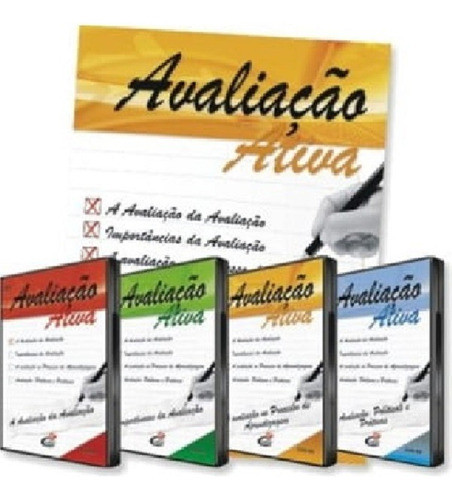 Dvds Avaliação Ativa Editora Cedic Dvds Pedagógicos 0