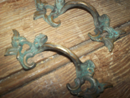 Herraje De Bronce Tirador 0