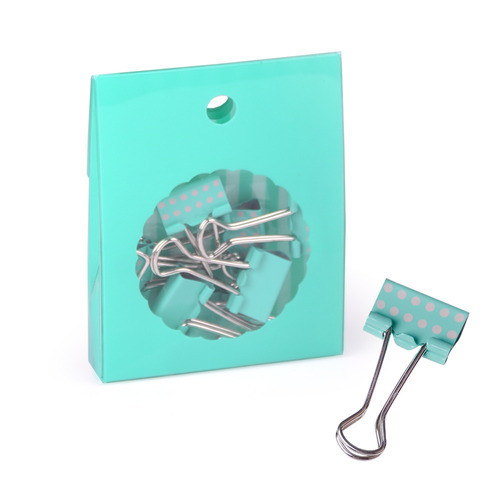 Set De Aprieta Papel Verde Agua - Mosca 0