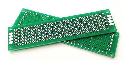 Pcb Placa Experimental Simple 2x8 Prototipos Electronica Fr4 0