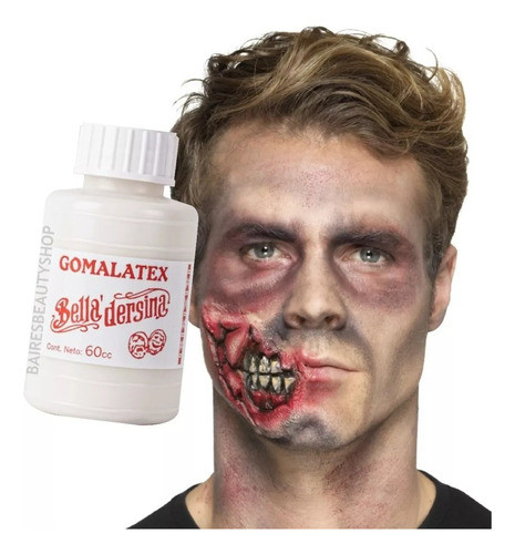 Goma Latex Liquido Fx Prevulcanizado Maquillaje Belladersina 0