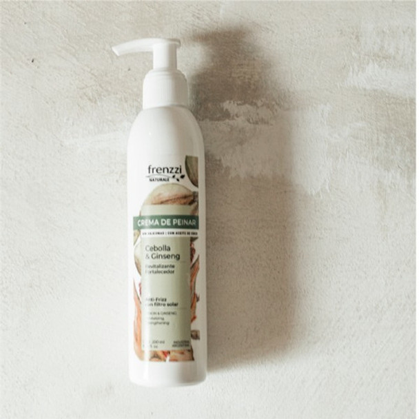 Crema De Peinar De Cebolla Y Ginseng Frenzzi #apto 0