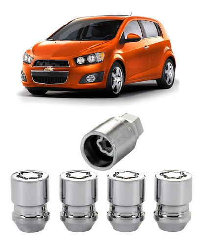 Kit Trava Porca Parafuso Antifurto Roda Pneu Mcgard Sonic 0